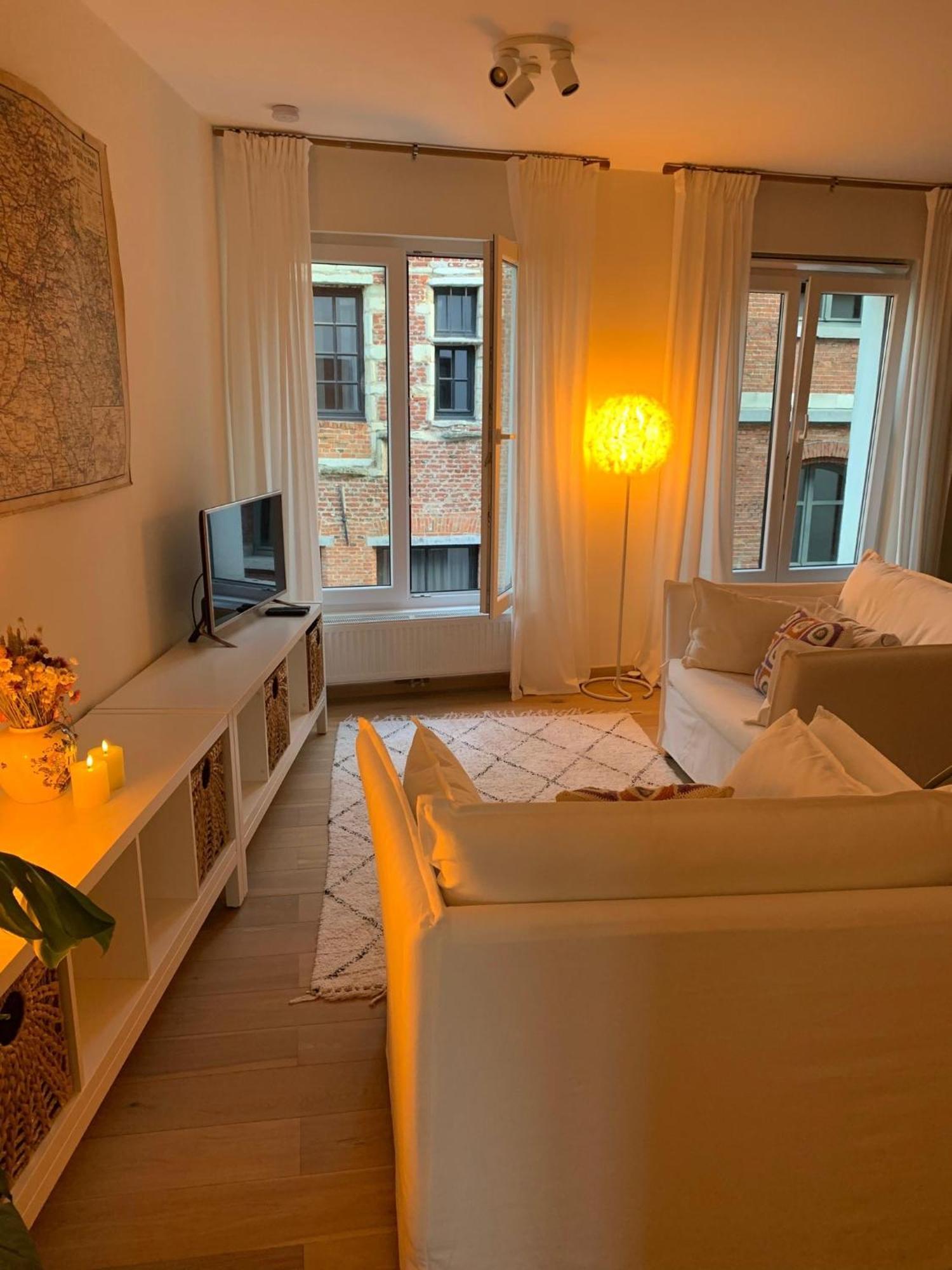 Cozy Studio In Centre Of Old Town Antwerpen Eksteriør billede